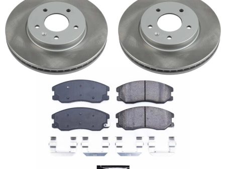 Power Stop 07-09 Suzuki XL-7 Front Semi-Coated Rotor Kit Discount