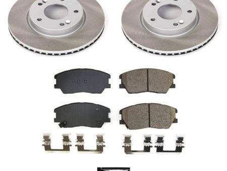 Power Stop 2022 Kia Soul Front Semi-Coated Rotor Kit Cheap