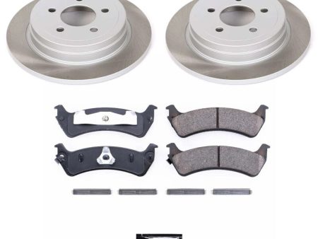 Power Stop 2003 Ford Explorer Sport Rear Semi-Coated Rotor Kit Discount