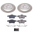 Power Stop 12-15 Mazda 5 Rear Semi-Coated Rotor Kit Hot on Sale