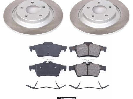 Power Stop 12-15 Mazda 5 Rear Semi-Coated Rotor Kit Hot on Sale