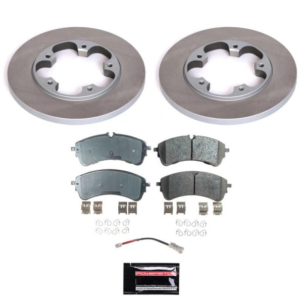 Power Stop 22-23 Ford Transit-350 Rear Semi-Coated Rotor Kit Discount