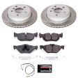 Power Stop 11-13 BMW 328i xDrive Rear Semi-Coated Rotor Kit on Sale