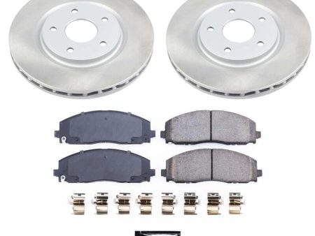 Power Stop 12-14 Volkswagen Routan Front Semi-Coated Rotor Kit Cheap