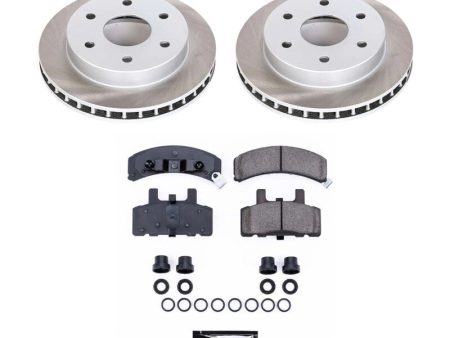 Power Stop 92-00 GMC Yukon Front Semi-Coated Rotor Kit Cheap