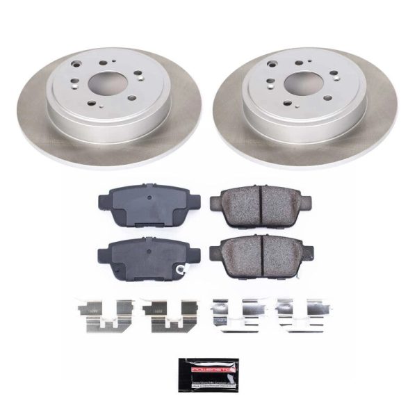 Power Stop 06-11 Honda Ridgeline Front Semi-Coated Rotor Kit Online now