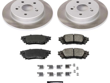 Power Stop 2018 Toyota C-HR Rear Semi-Coated Rotor Kit Online Hot Sale