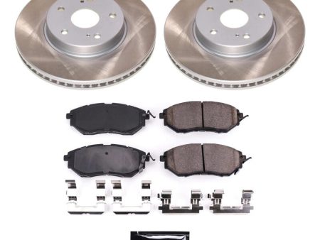 Power Stop 2015 Subaru Legacy Front Semi-Coated Rotor Kit on Sale