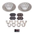 Power Stop 06-09 Volkswagen Rabbit Rear Semi-Coated Rotor Kit Supply