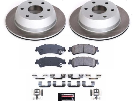 Power Stop 00-02 GMC Yukon XL 1500 Rear Semi-Coated Rotor Kit Online now