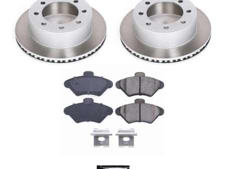 Power Stop 94-98 Ford Mustang Front Semi-Coated Rotor Kit Sale