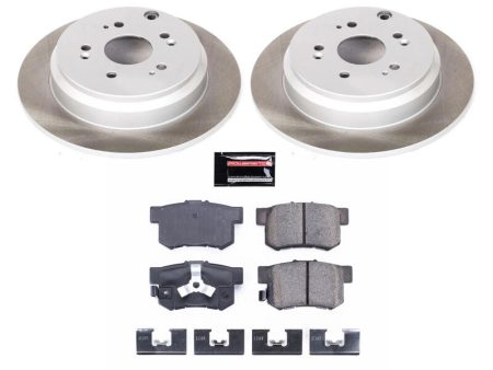 Power Stop 05-16 Honda CR-V Rear Semi-Coated Rotor Kit Discount