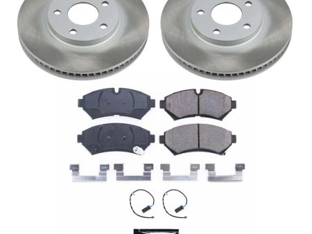 Power Stop 98-02 Cadillac Seville Front Semi-Coated Rotor Kit Sale