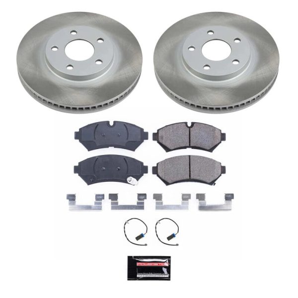 Power Stop 98-02 Cadillac Seville Front Semi-Coated Rotor Kit Sale