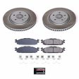 Power Stop 11-19 Lincoln MKT Front Semi-Coated Rotor Kit Sale