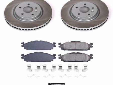 Power Stop 11-19 Lincoln MKT Front Semi-Coated Rotor Kit Sale