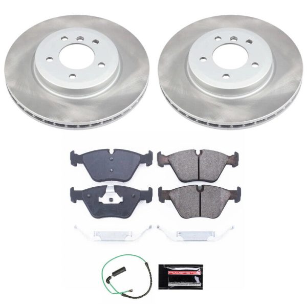 Power Stop 01-05 BMW 330xi Front Semi-Coated Rotor Kit Fashion