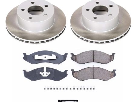 Power Stop 97-99 Jeep Wrangler Front Semi-Coated Rotor Kit Discount