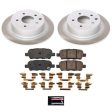 Power Stop 07-10 Nissan Altima Rear Semi-Coated Rotor Kit Hot on Sale