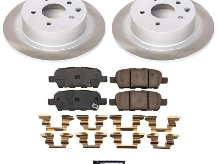 Power Stop 07-10 Nissan Altima Rear Semi-Coated Rotor Kit Hot on Sale