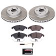 Power Stop 2016 Mercedes-Benz SLK300 Front Semi-Coated Rotor Kit For Sale