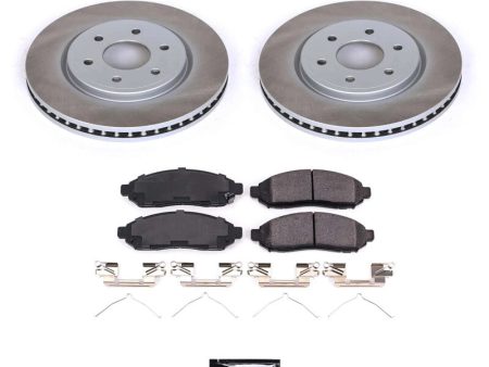 Power Stop 09-12 Suzuki Equator Front Semi-Coated Rotor Kit For Sale