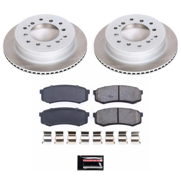 Power Stop 01-07 Toyota Sequoia Rear Semi-Coated Rotor Kit Online Hot Sale