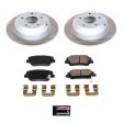 Power Stop 2019 Hyundai Santa Fe XL Rear Semi-Coated Rotor Kit Fashion