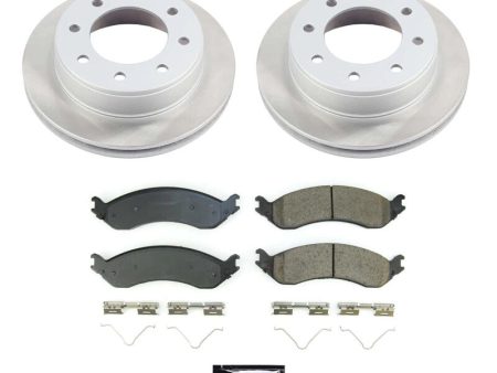 Power Stop 21-22 GMC Savana 3500 Rear Semi-Coated Rotor Kit Cheap