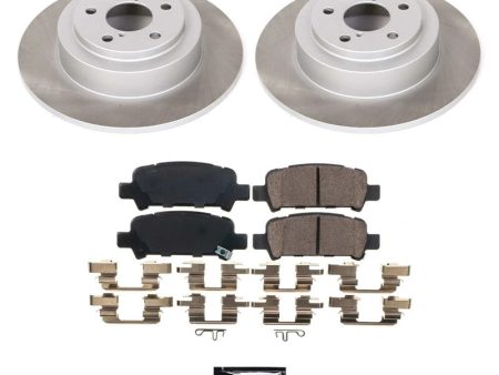 Power Stop 00-04 Subaru Outback Rear Semi-Coated Rotor Kit For Sale