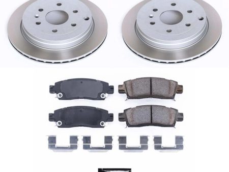 Power Stop 07-10 Saturn Outlook Rear Semi-Coated Rotor Kit on Sale