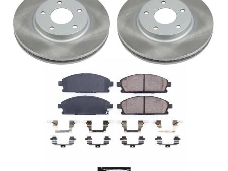 Power Stop 04-09 Nissan Quest Front Semi-Coated Rotor Kit Discount