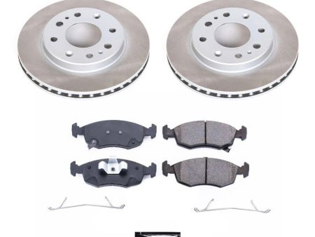 Power Stop 12-17 Fiat 500 Front Semi-Coated Rotor Kit Cheap