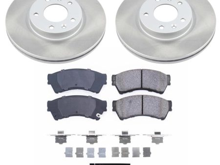 Power Stop 06-11 Mercury Milan Front Semi-Coated Rotor Kit Discount