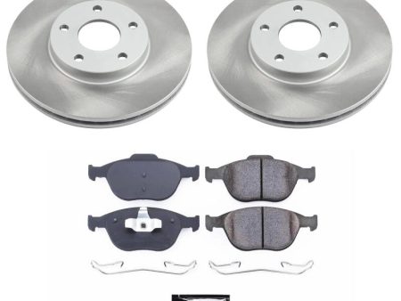 Power Stop 10-13 Ford Transit Connect Front Semi-Coated Rotor Kit Cheap