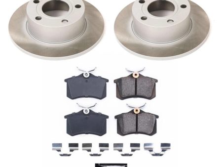 Power Stop 98-05 Volkswagen Passat Rear Semi-Coated Rotor Kit on Sale