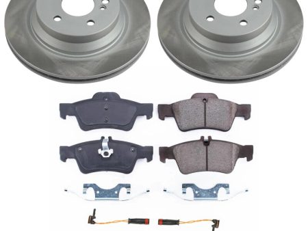 Power Stop 03-06 Mercedes-Benz E500 Rear Semi-Coated Rotor Kit on Sale