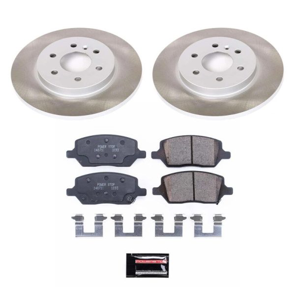 Power Stop 06-07 Saturn Relay Rear Semi-Coated Rotor Kit on Sale