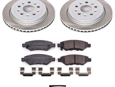 Power Stop 10-15 Chevrolet Camaro Rear Semi-Coated Rotor Kit Sale