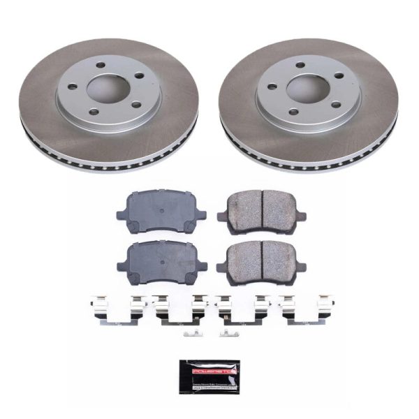 Power Stop 06-07 Chevrolet HHR Front Semi-Coated Rotor Kit For Cheap