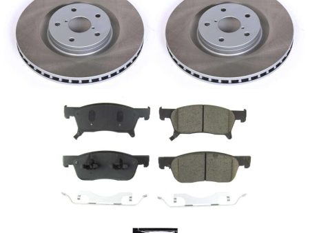 Power Stop 19-22 Subaru Ascent Front Semi-Coated Rotor Kit For Discount