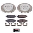 Power Stop 2011 Saab 9-4X Rear Semi-Coated Rotor Kit Online Hot Sale