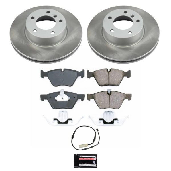 Power Stop 10-13 BMW 128i Front Semi-Coated Rotor Kit Cheap