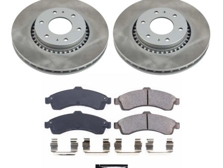 Power Stop 2005 Saab 9-7x Front Semi-Coated Rotor Kit Online Sale