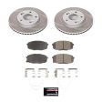 Power Stop 18-22 Hyundai Kona Front Semi-Coated Rotor Kit on Sale