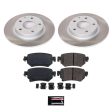 Power Stop 16-21 Mazda 6 Rear Semi-Coated Rotor Kit For Discount