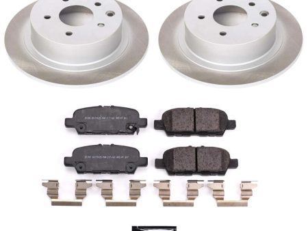 Power Stop 2019 Nissan Sentra Rear Semi-Coated Rotor Kit For Sale