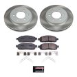 Power Stop 06-08 Lincoln Mark LT Front Semi-Coated Rotor Kit on Sale