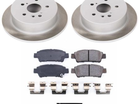 Power Stop 04-10 Toyota Sienna Rear Semi-Coated Rotor Kit For Cheap