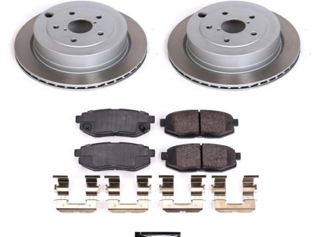 Power Stop 08-14 Subaru Tribeca Rear Semi-Coated Rotor Kit For Cheap